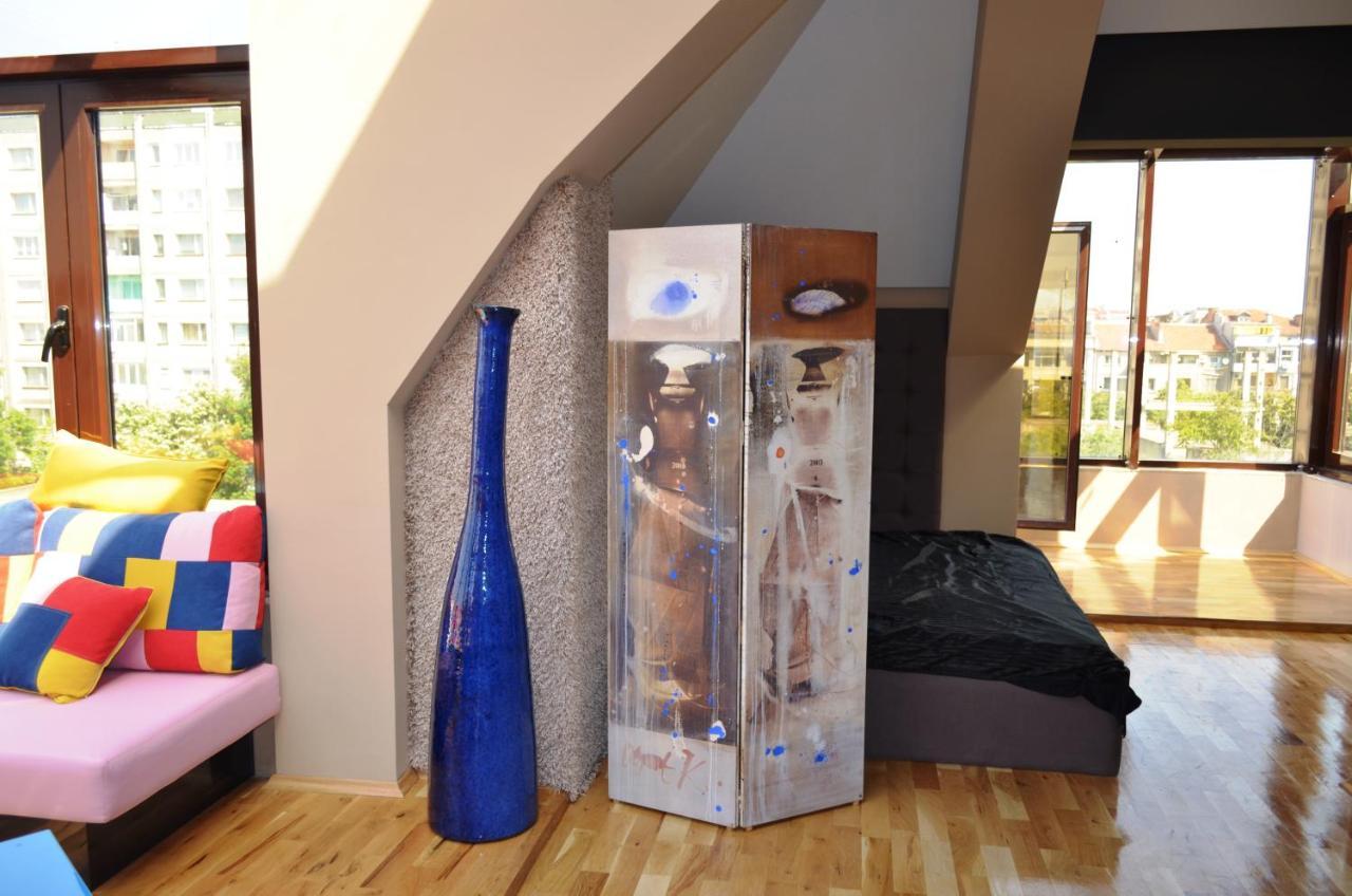 Art Penthouse Lejlighed Burgas City Eksteriør billede