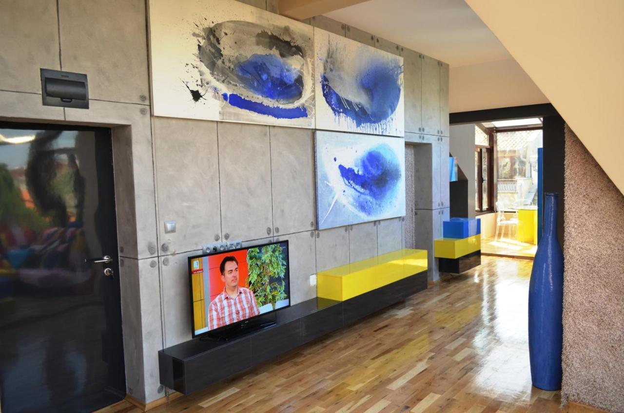 Art Penthouse Lejlighed Burgas City Eksteriør billede
